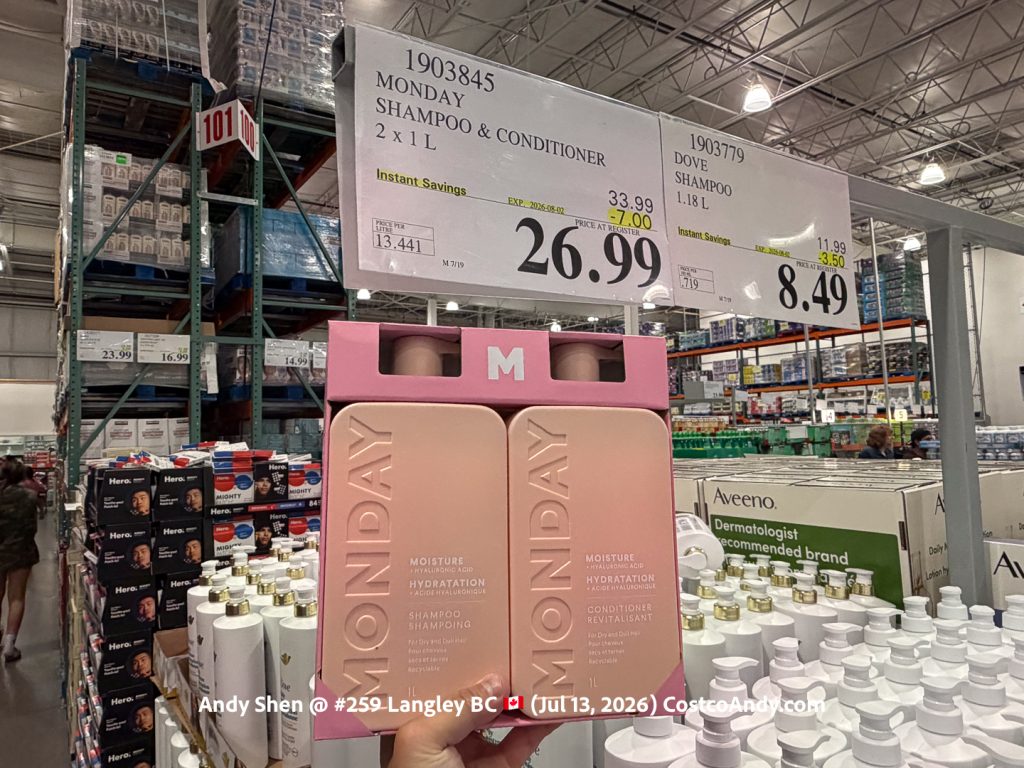 MONDAY SHAMPOO & CONDITIONER