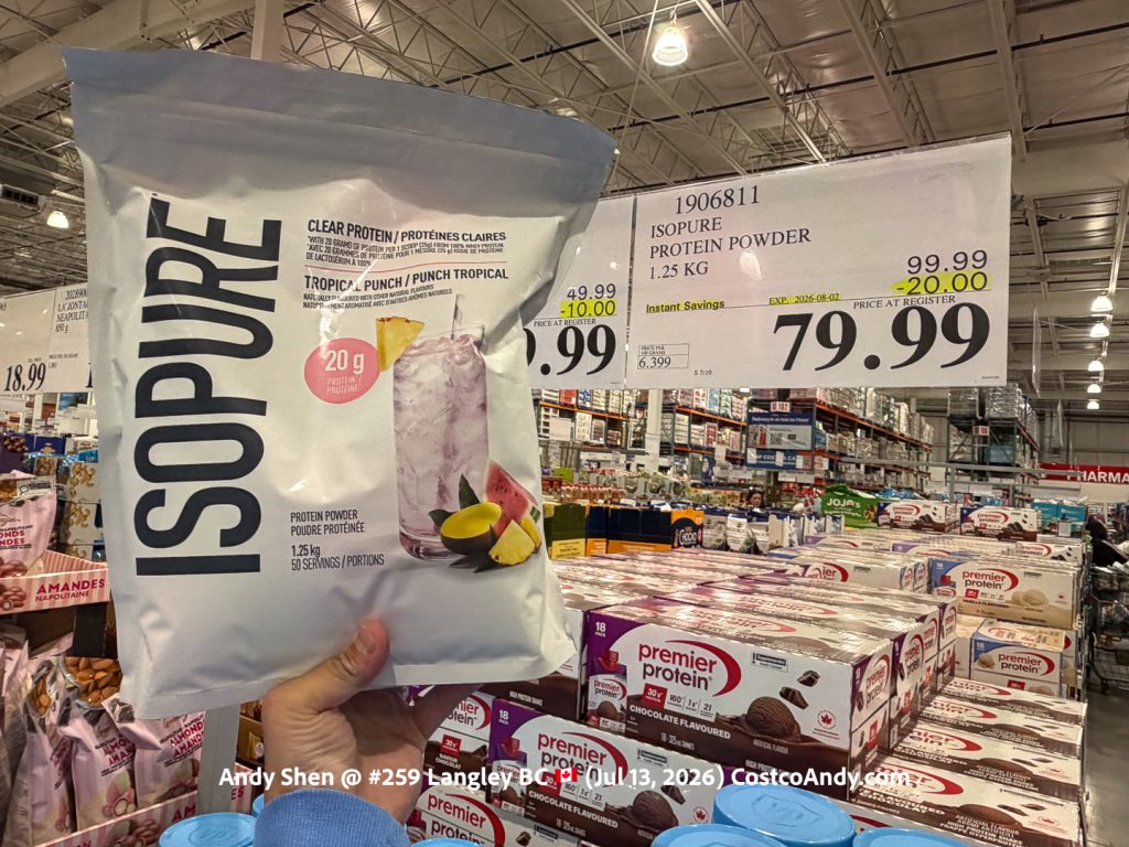 ISOPURE PROTEIN POWDER 1.25 KG