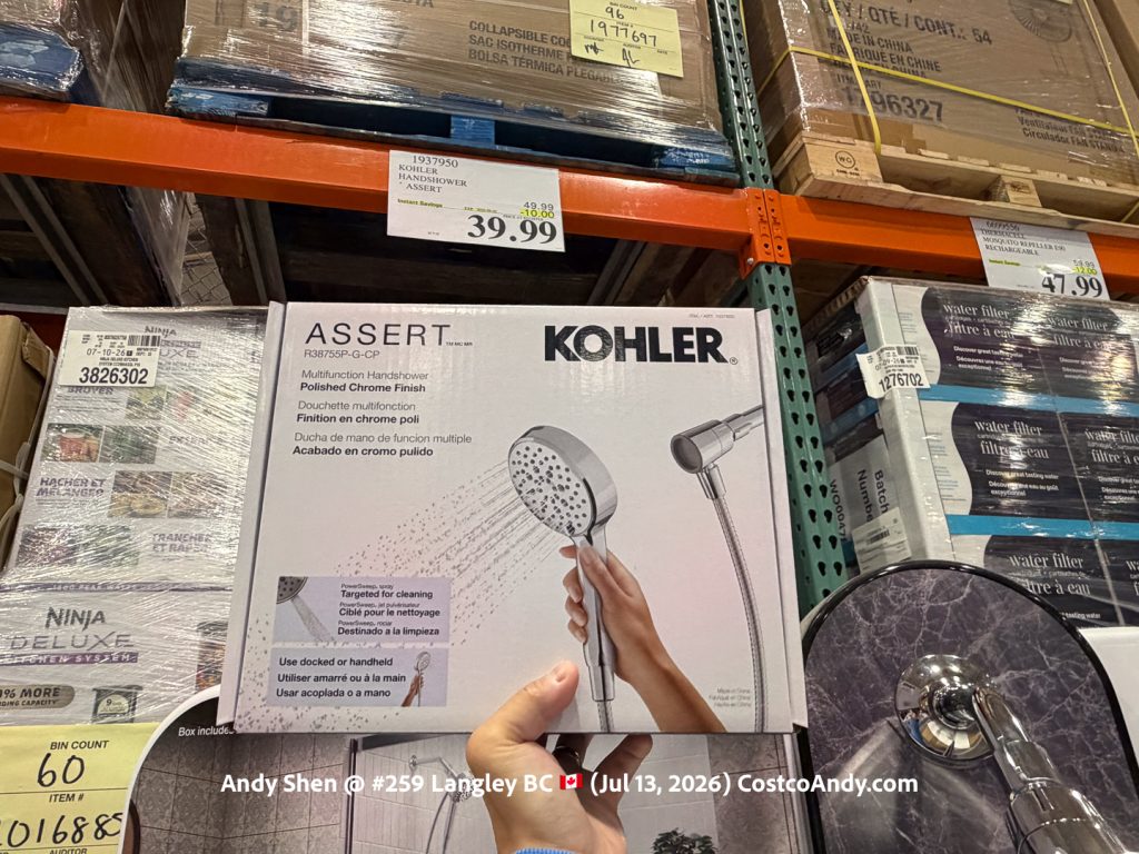 KOHLER SHOWERHEAD ASSERT