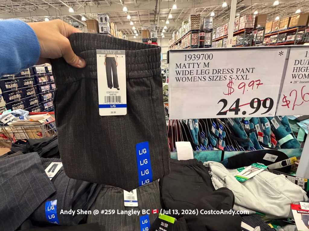 MATTY M WIDE LEG DRESS PANT