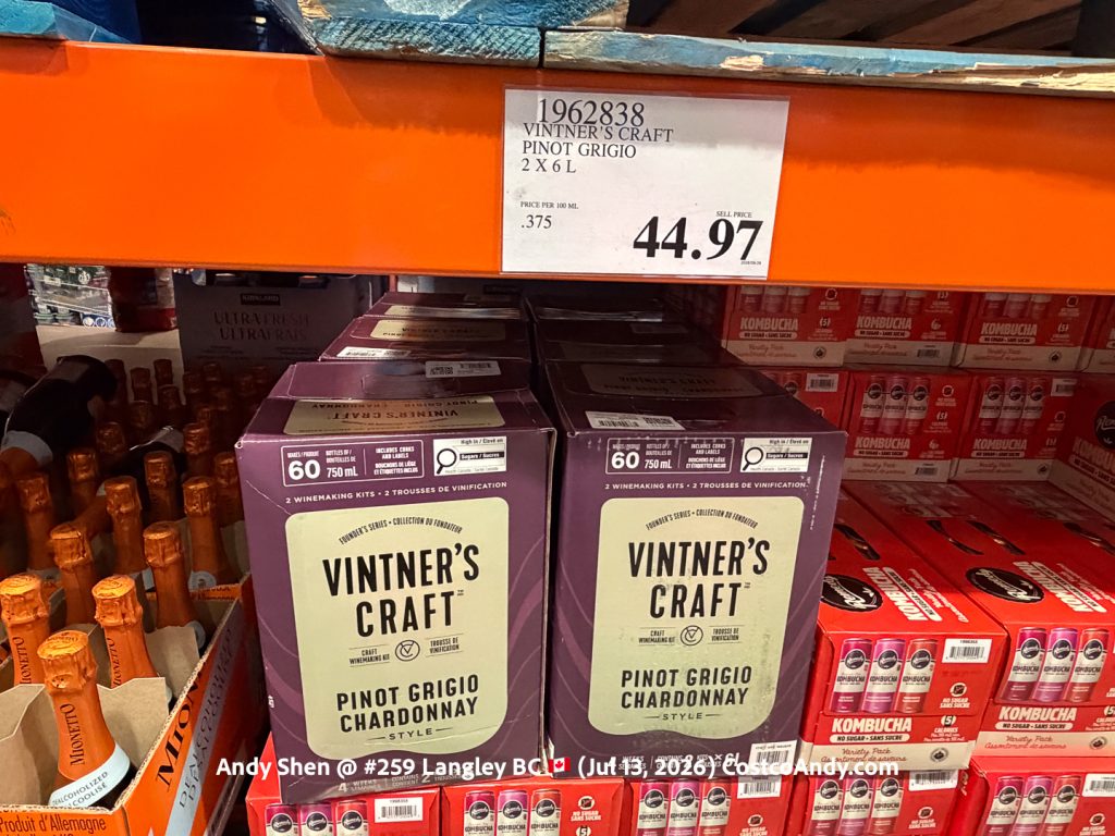 VINTNER’S CRAFT PINOT GRIGIO CHARDONNAY 2 X 6L