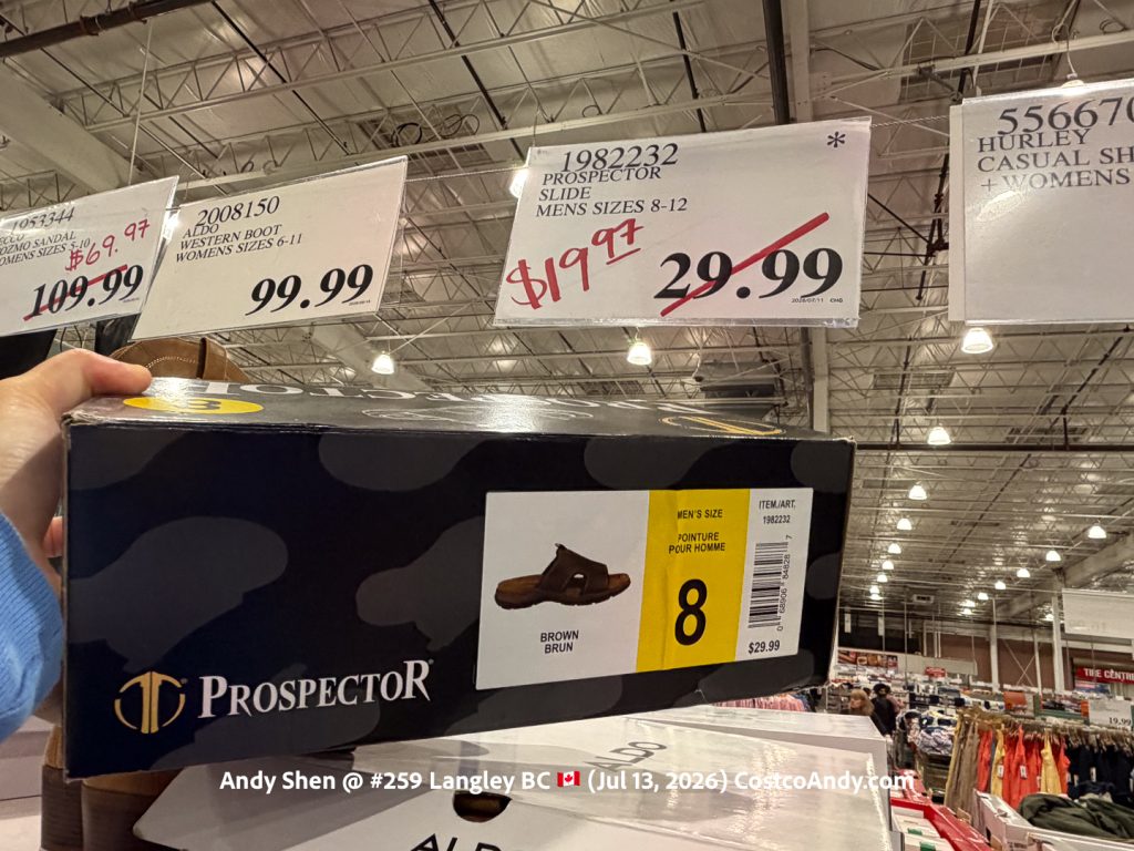 PROSPECTOR SLIDE MENS SIZES 8-12