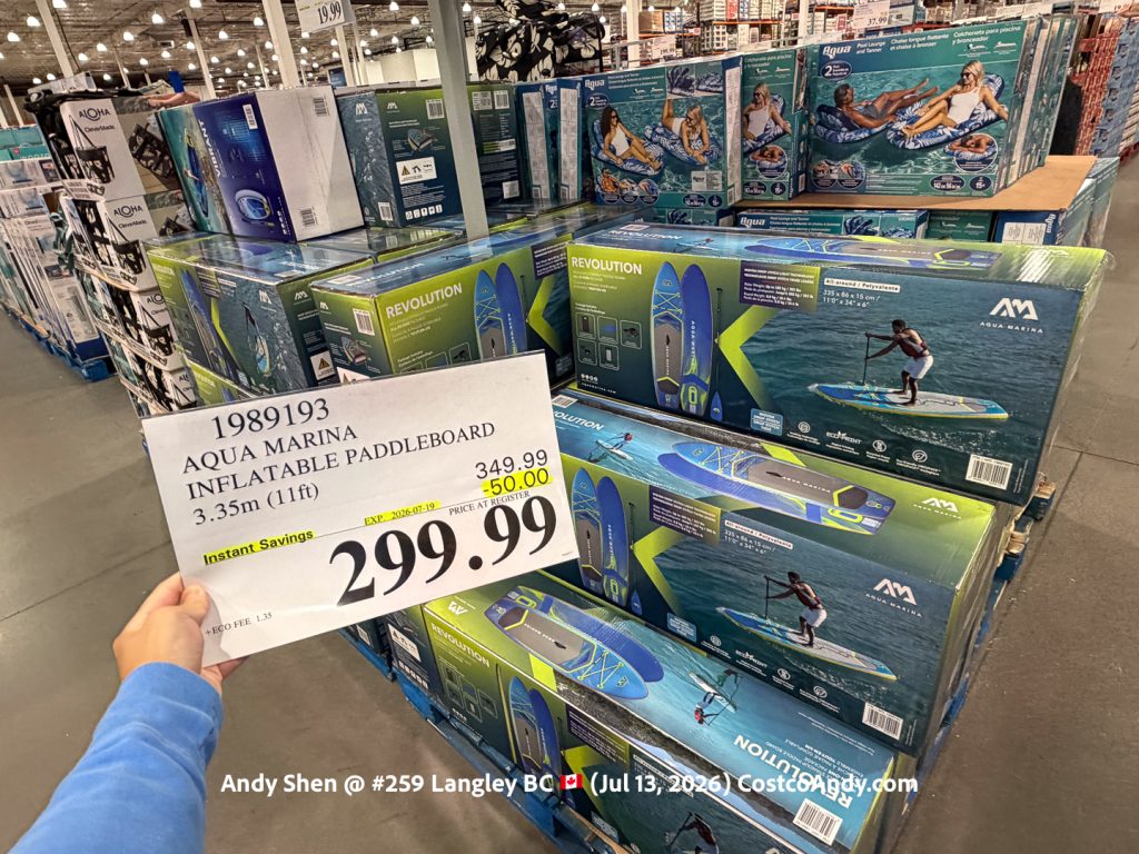 AQUA MARINA INFLATABLE PADDLEBOARD