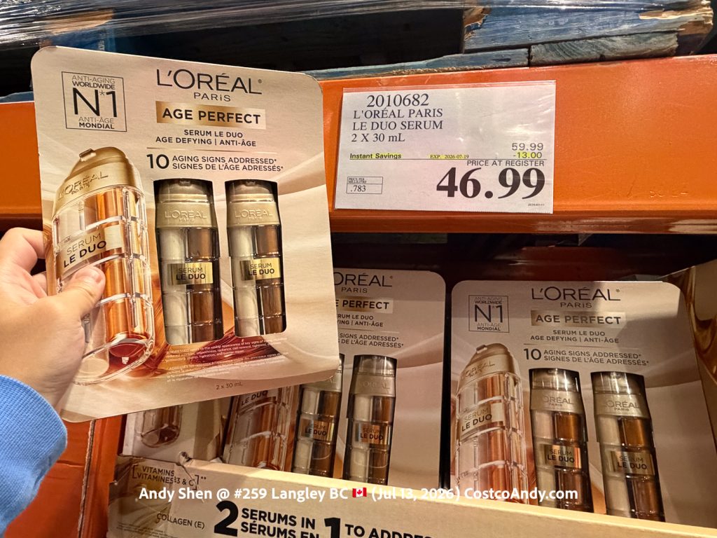 L’OREAL PARIS AGE PERFECT SERUM LE DUO 2 X 30 ML