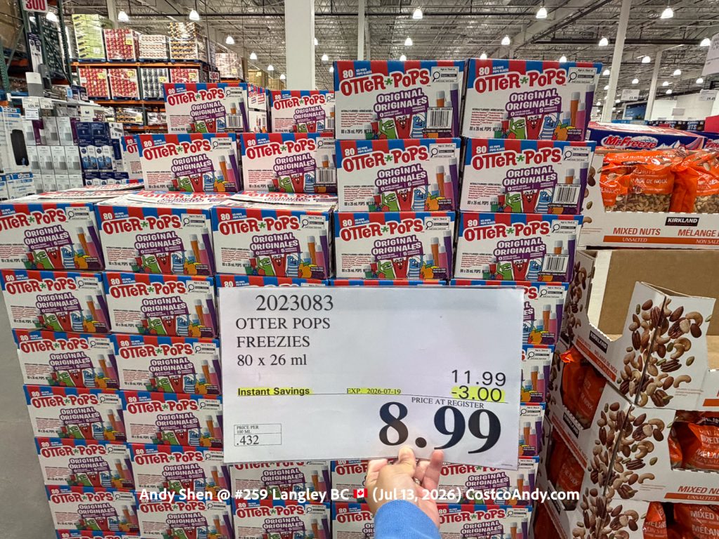 OTTER POPS FREEZIES 80 X 26 ML
