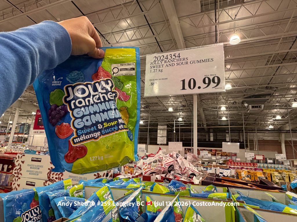 JOLLY RANCHERS SWEET AND SOUR GUMMIES 1.27 KG