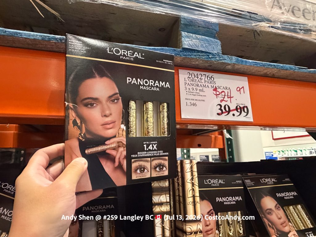 L’OREAL PARIS PANORAMA MASCARA 3 X 9.9 ML