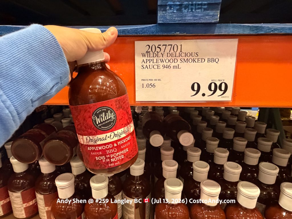WILDLY DELICIOUS APPLEWOOD SMOKED BBQ SAUCE 946 ML
