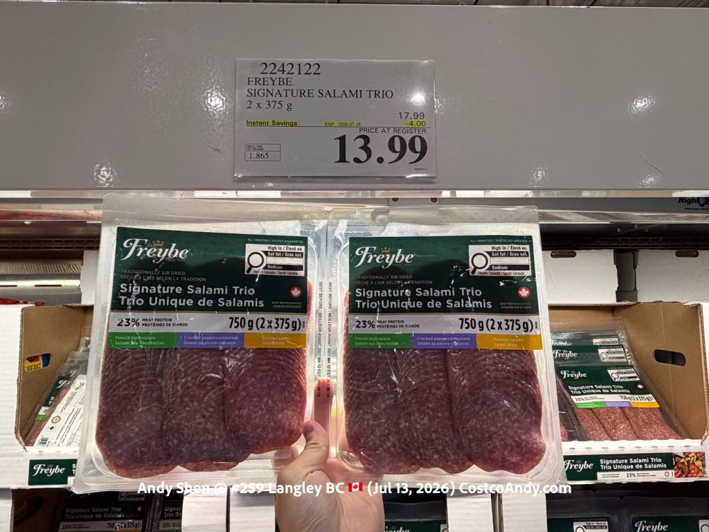 FREYBE SIGNATURE SALAMI TRIO 2 X 375 G