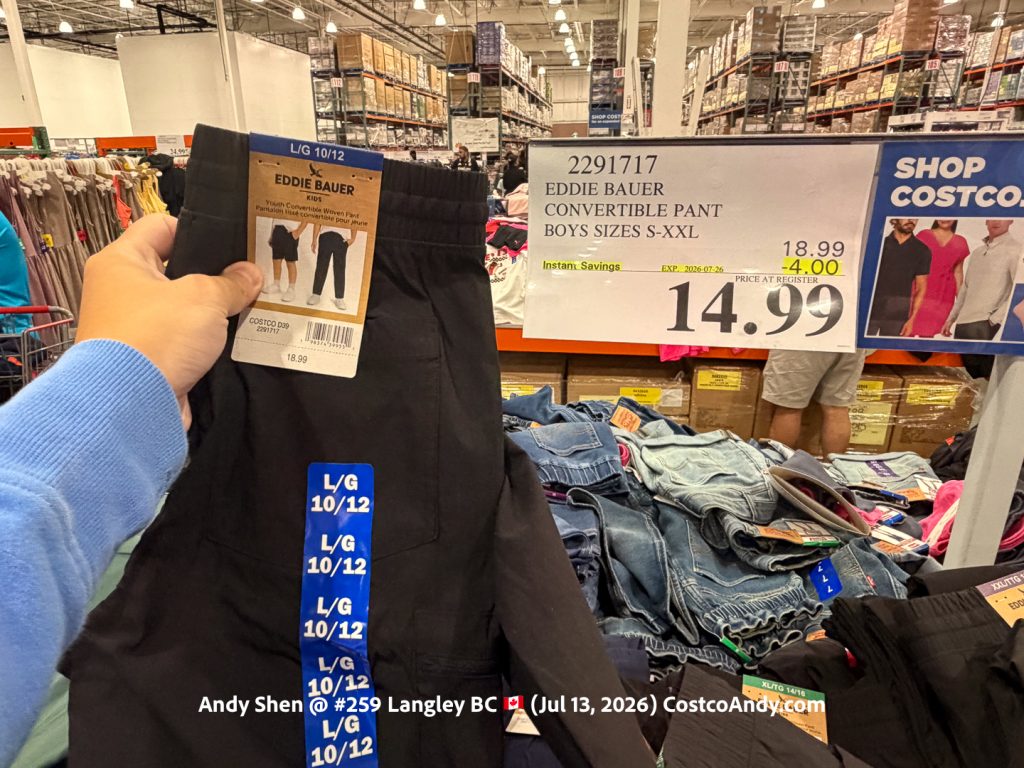 EDDIE BAUER CONVERTIBLE PANT