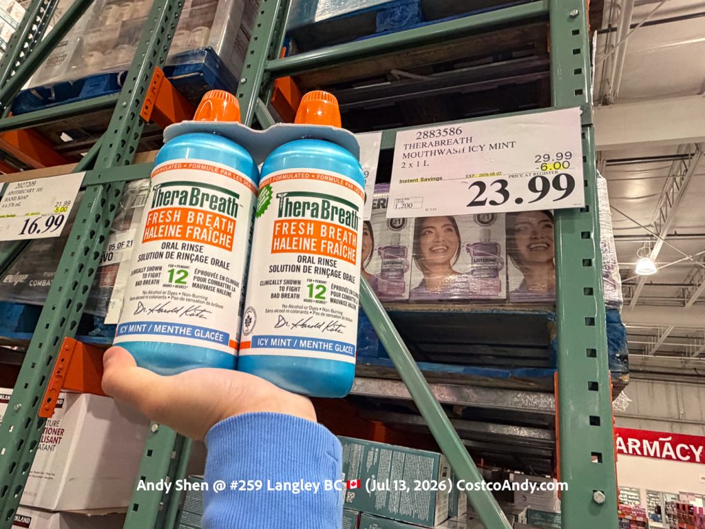 THERABREATH MOUTHWASH ICY MINT