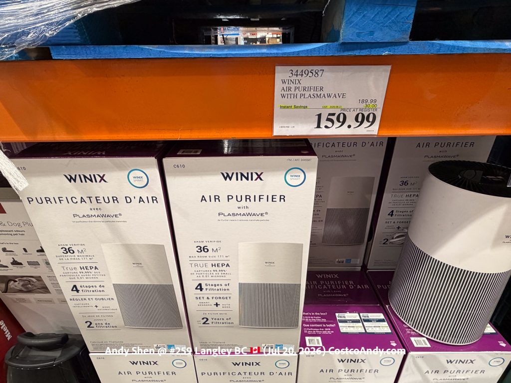 WINIX AIR PURIFIER WITH PLASMAWAVE