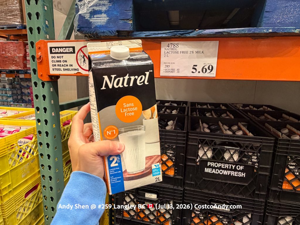 NATREL LACTOSE FREE 2% MILK 2L
