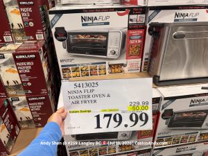 NINJA FLIP TOASTER OVEN & AIR FRYER