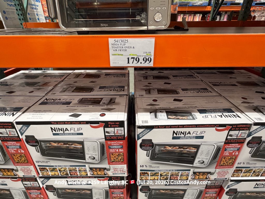 NINJA FLIP TOASTER OVEN & AIR FRYER