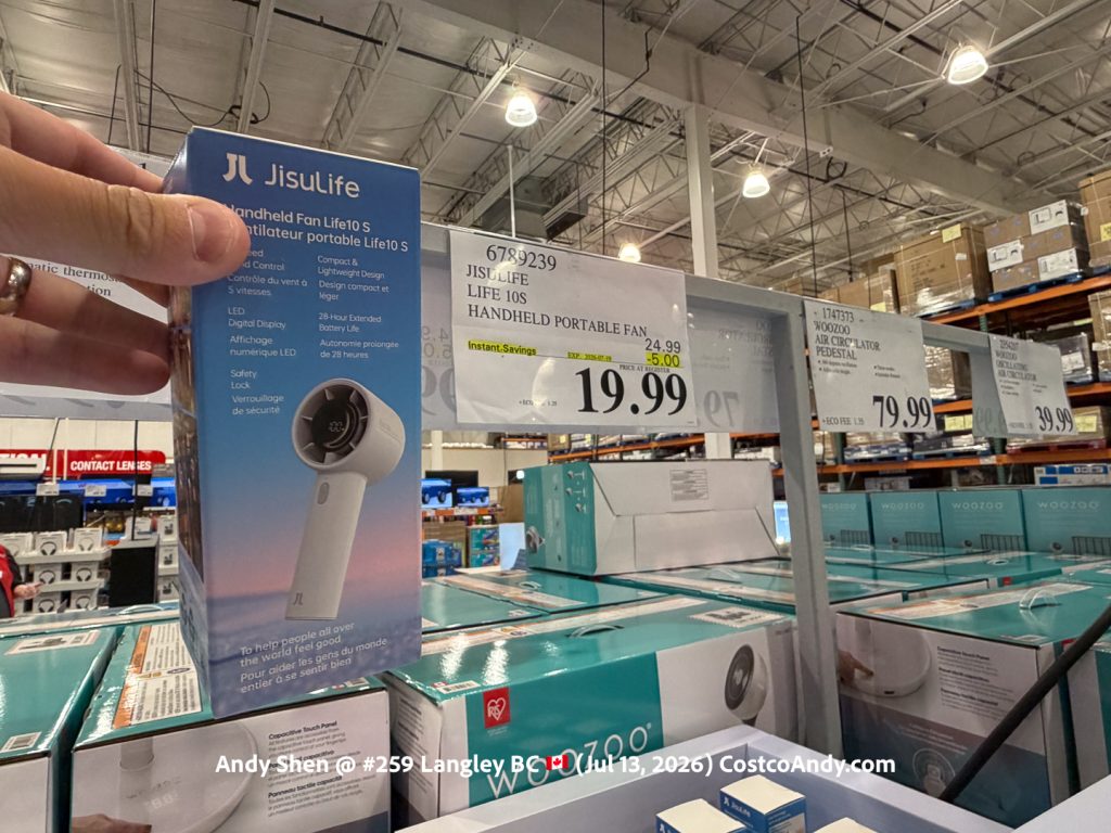 JISULIFE LIFE 10S HANDHELD PORTABLE FAN