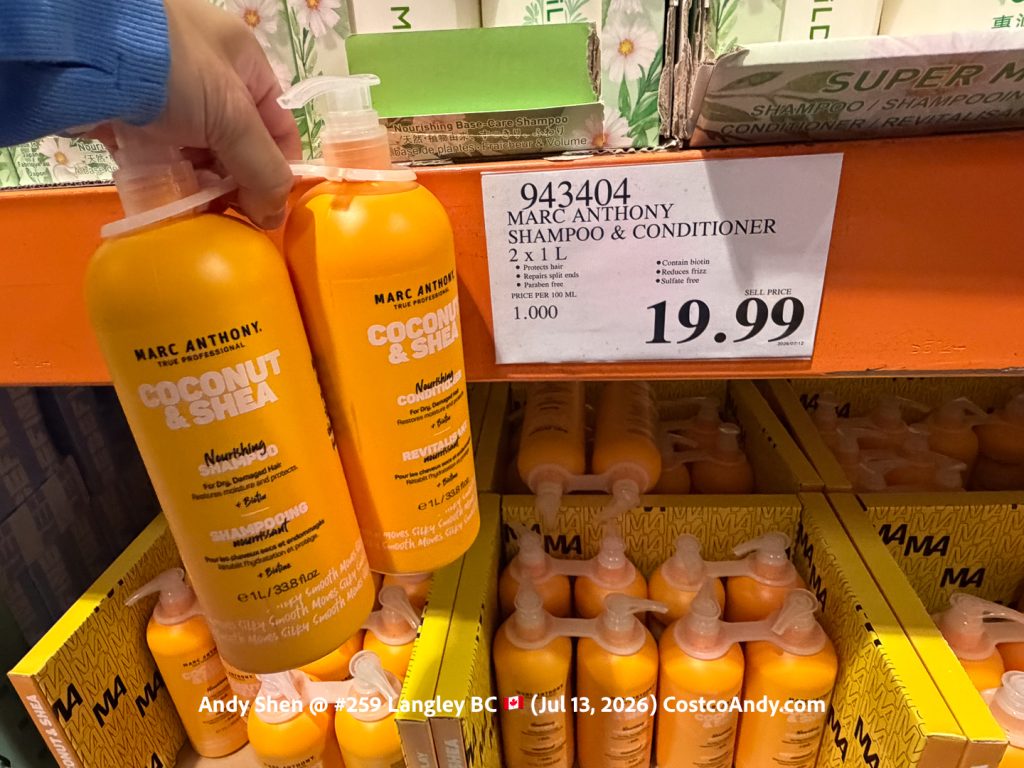 MARC ANTHONY SHAMPOO & CONDITIONER 2 X 1L