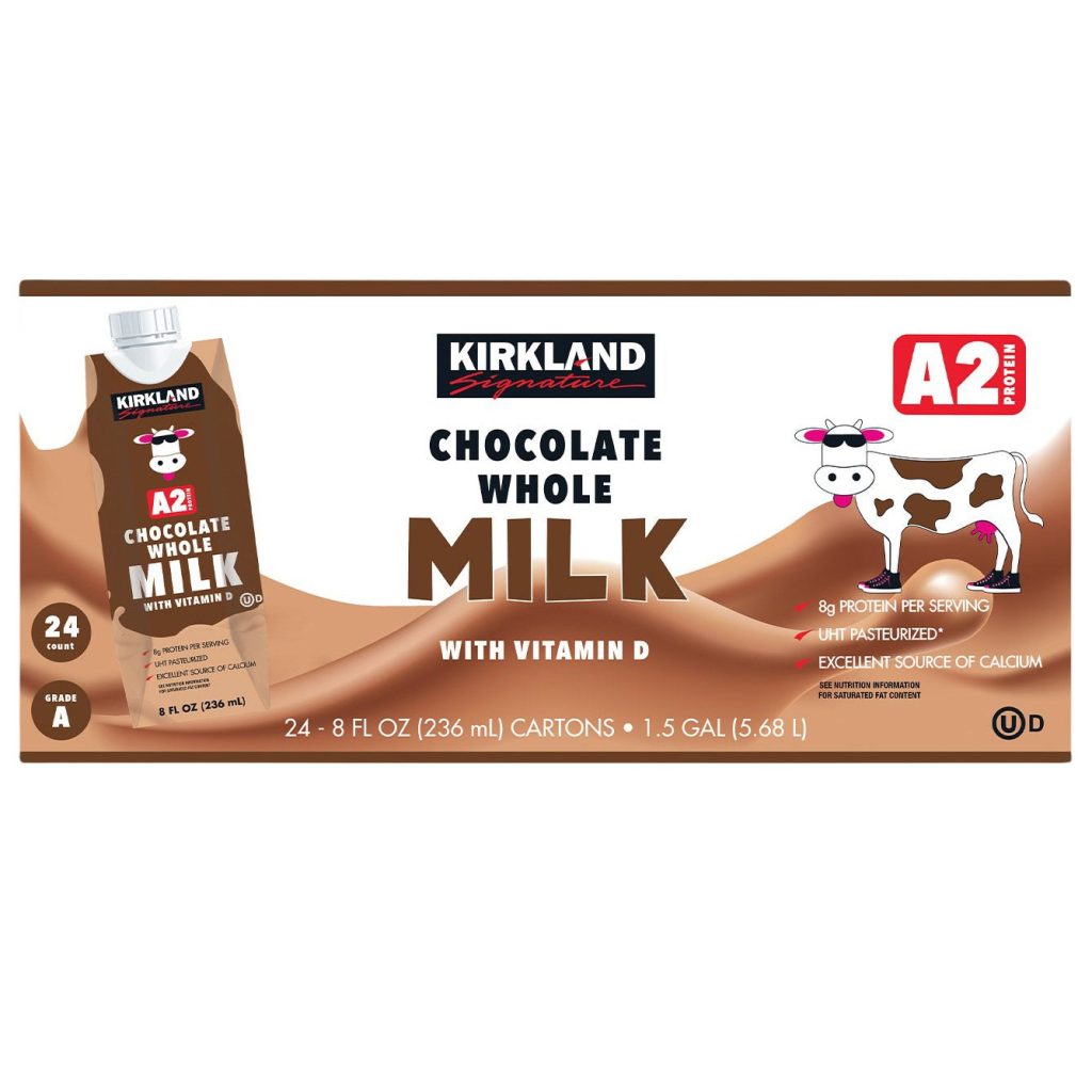 KIRKLAND SIGNATURE A2 CHOCOLATE MILK 24/8 OZ