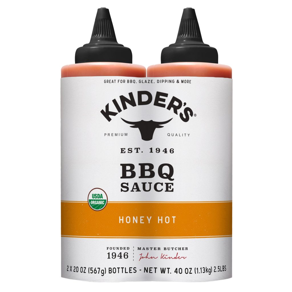 KINDER’S ORGANIC HONEY HOT BBQ SAUCE 2/20 OZ